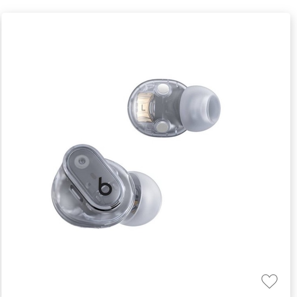 Beats Studio Buds + True Wireless Bluetooth Noise Cancelling Earbuds Transparent - Picture 6 of 7